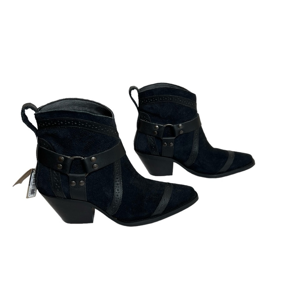 Dingo Gummy Bear Snip Toe Cowboy Leather Booties